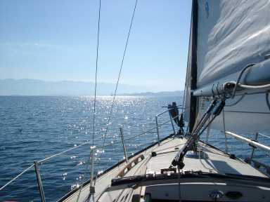 sailing Flathead Lake